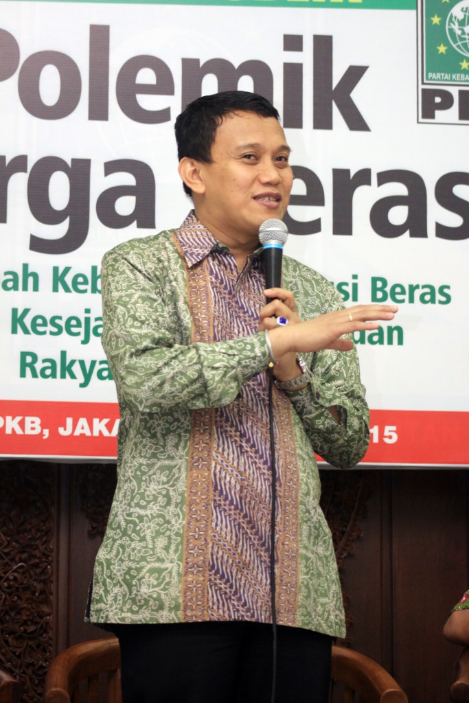 Sekjen PKB, Abdul Kadir Karding di Kantor DPP PKB, Jakarta Pusat, Kamis (2/4) lalu